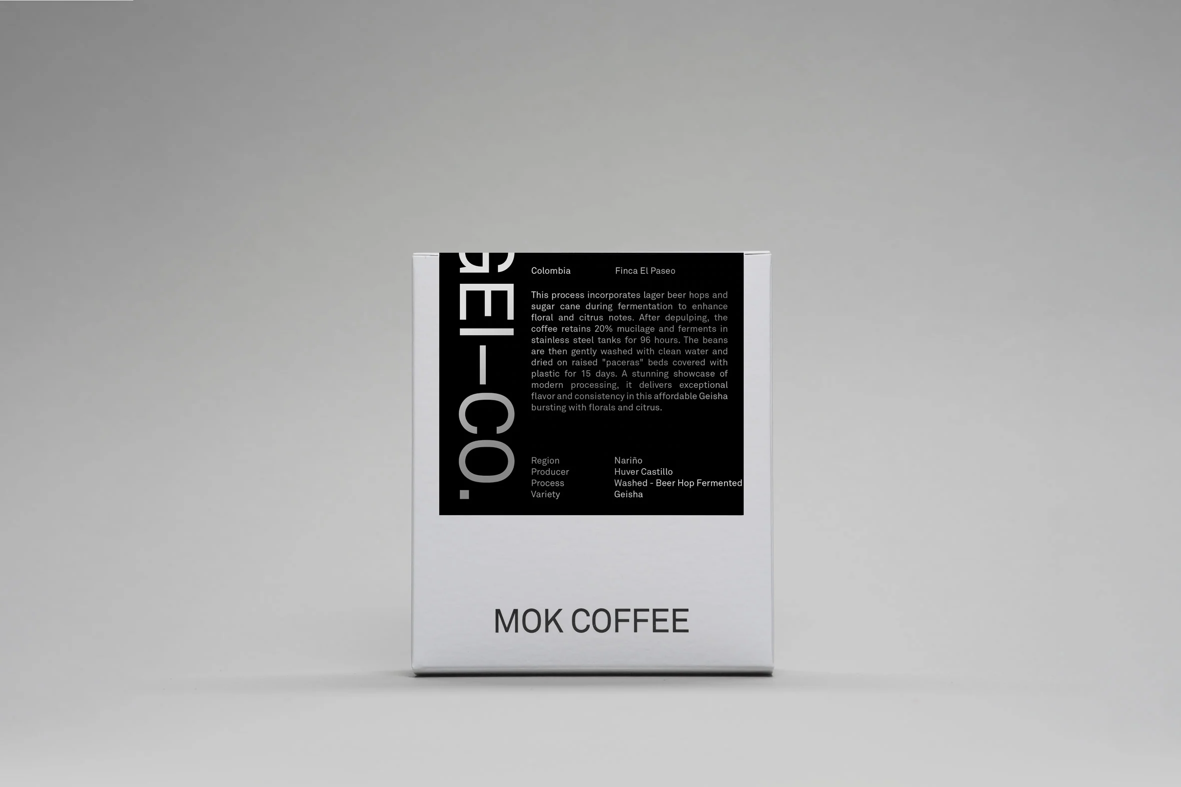 Colombia, Finca El Paseo, Geisha, Washed - Beer Hop Fermented by MOK Coffee